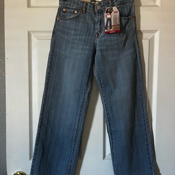 Levi's Relaxed Fit Blue Jeans for girls - Picture 1 of 4